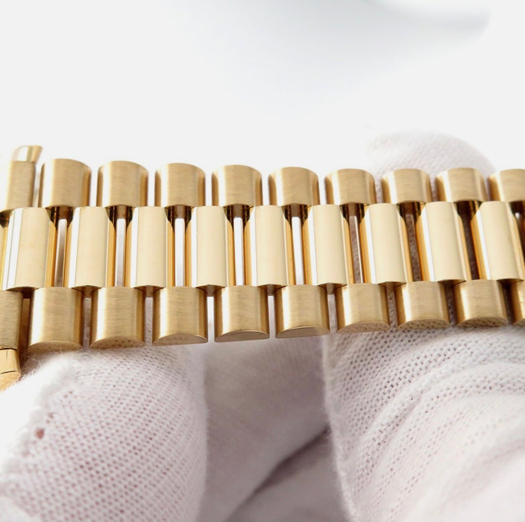 ROLEX DAY-DATE 40 GOLD - CHAMPAGNE DIAL - 228238