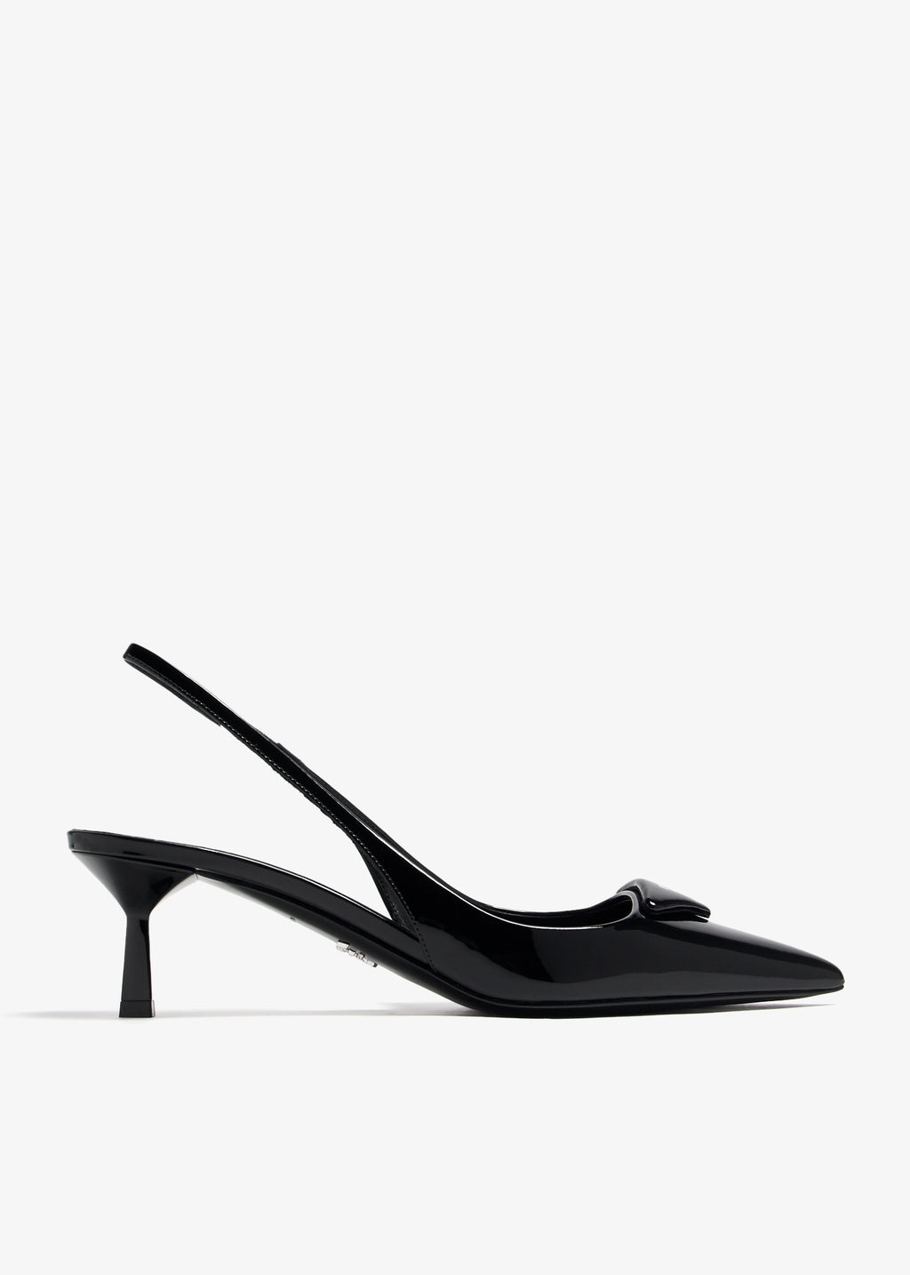 Prada Patent leather slingback pumps