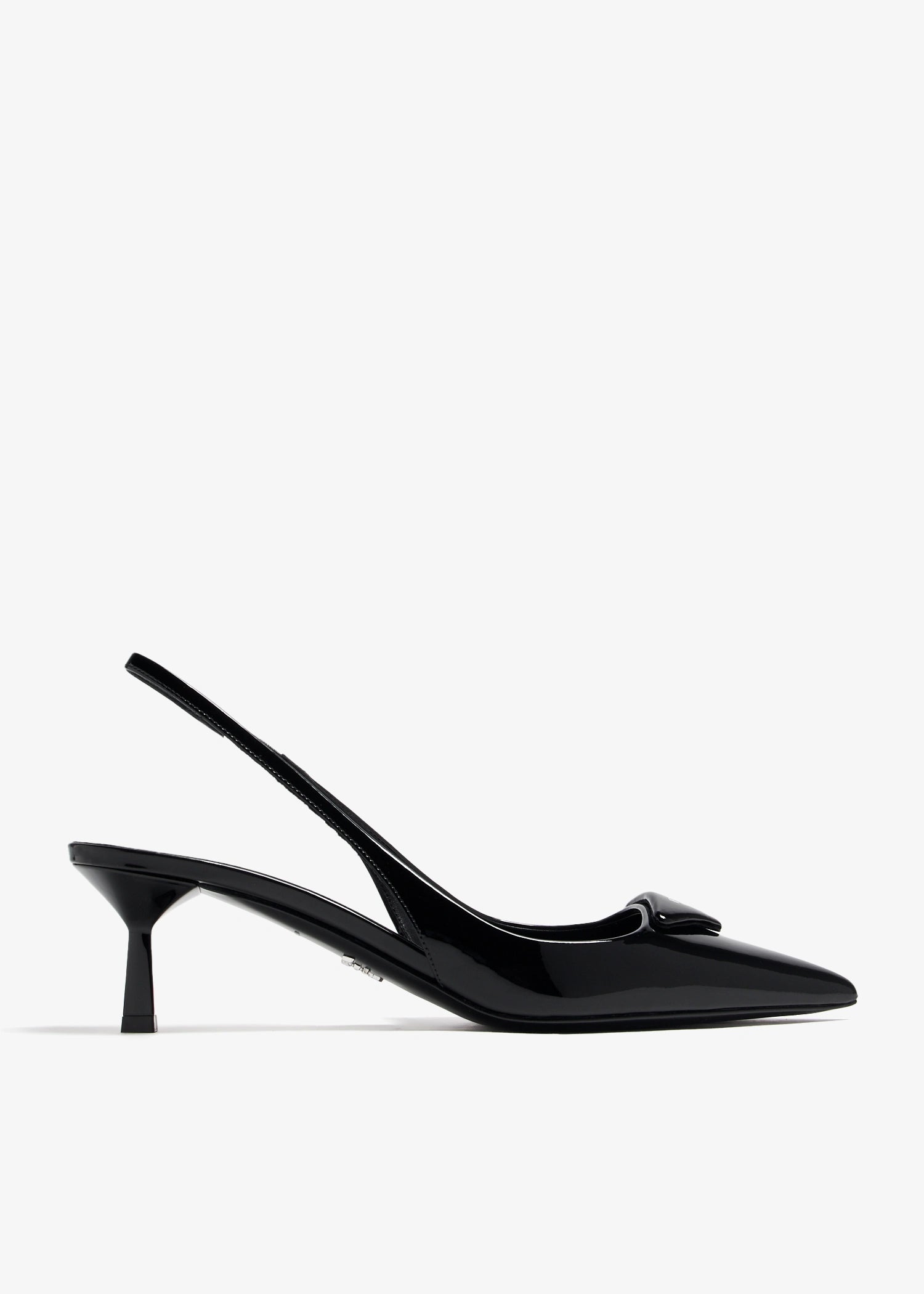 Prada Patent leather slingback pumps