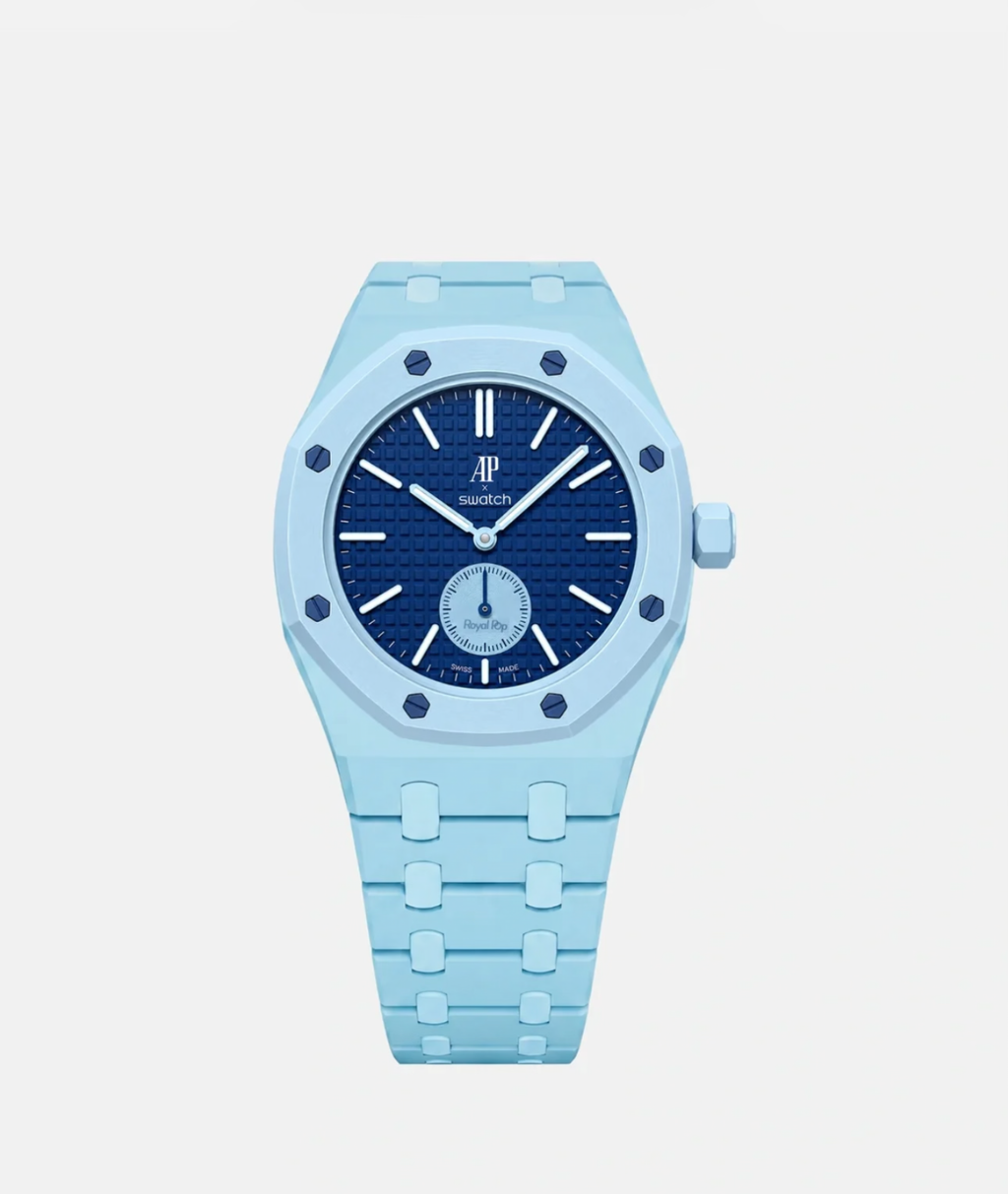 Swatch x AP Royal Pop Watch With Bracelet
