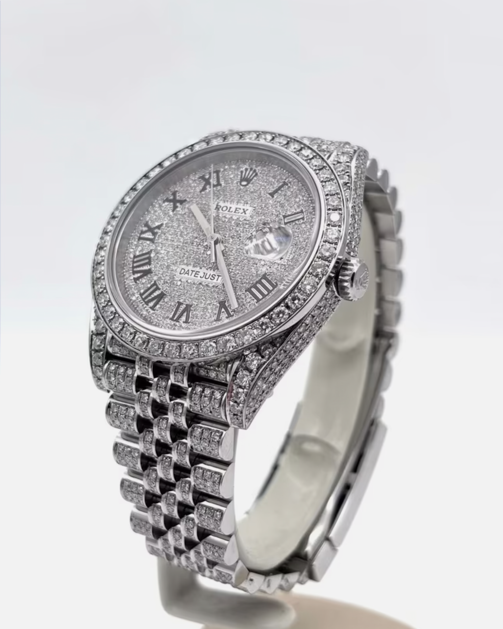 Rolex Datejust 41mm Full Iced-Out Ref. 126300