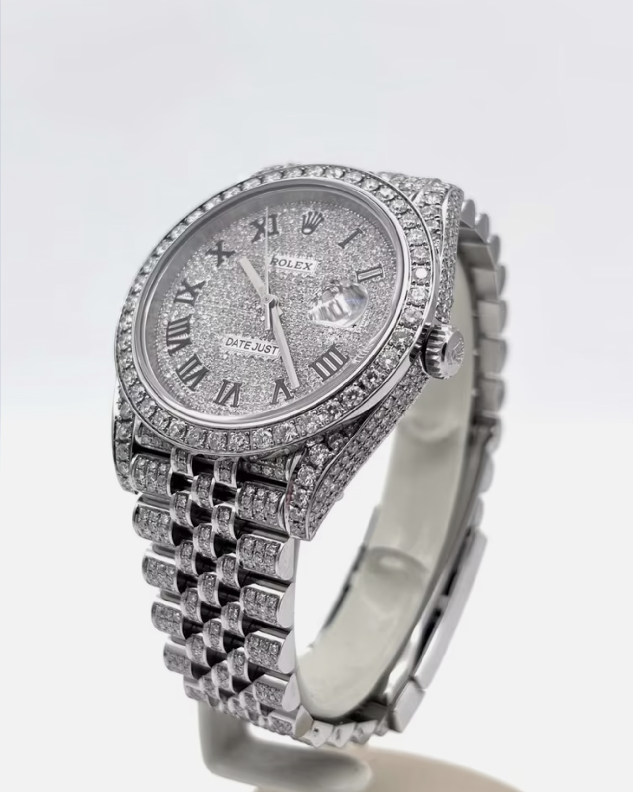 Rolex Datejust 41mm Full Iced-Out Ref. 126300