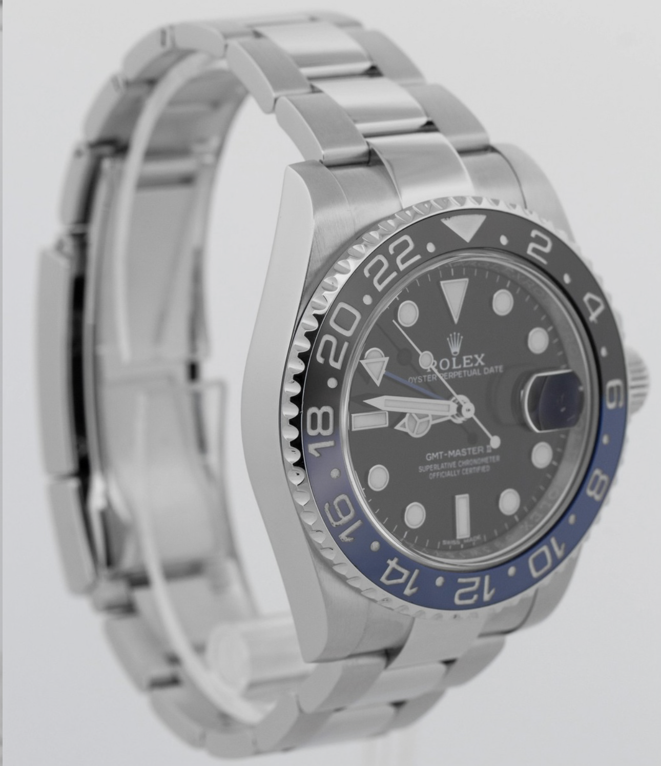 Rolex GMT-Master II Batman BLACK Stainless Steel 40mm 116710 BLNR