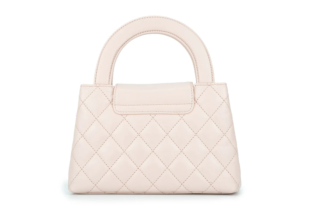 Chanel Kelly Small Shopping Bag Calfskin Light Pink