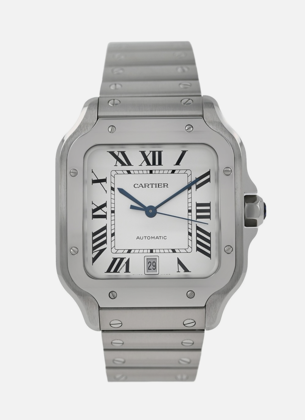 Cartier Santos De Cartier 4072 WSSA0018 Steel Date 40mm