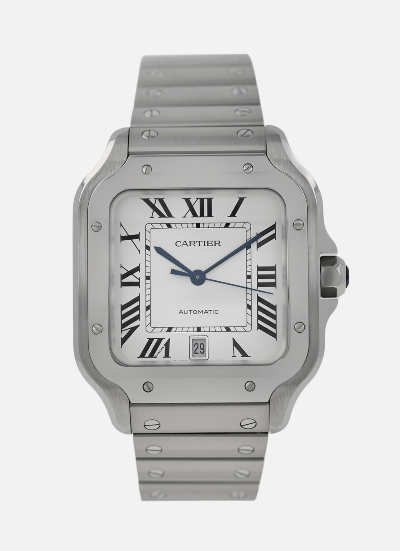 Cartier Santos De Cartier 4072 WSSA0018 Steel Date 40mm