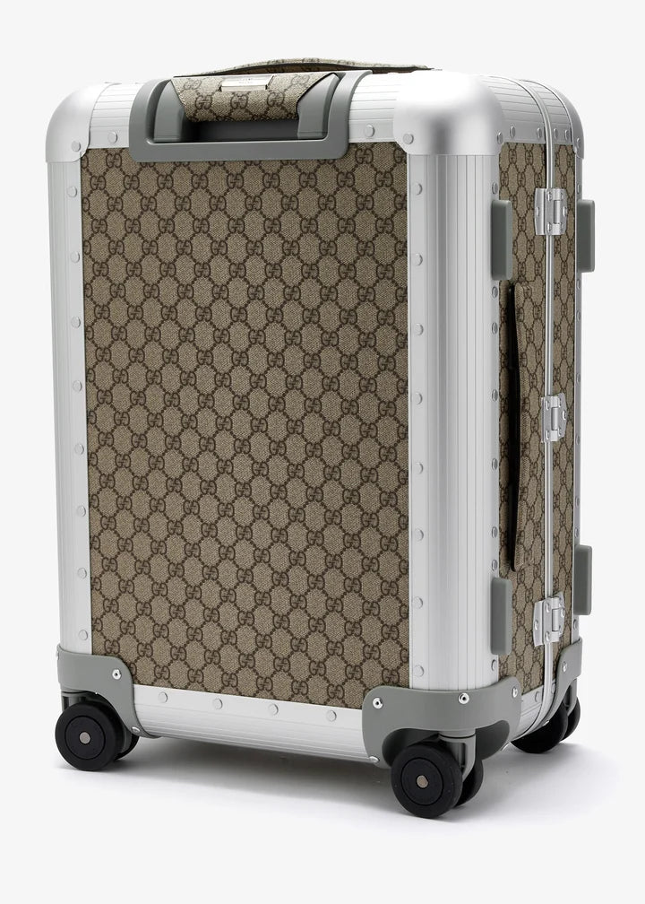 Gucci Aluminum GG cabin trolley