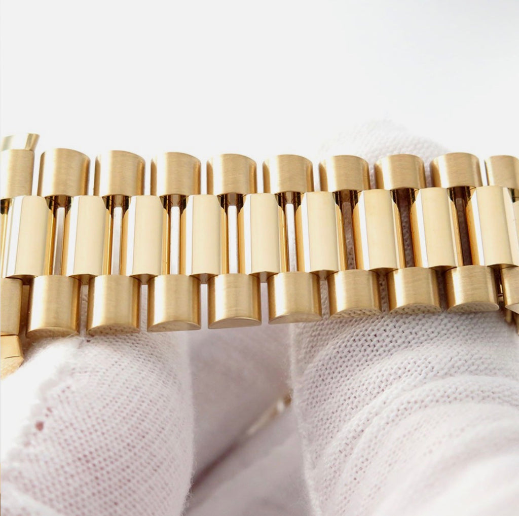 ROLEX DAY-DATE 40 GOLD - CHAMPAGNE DIAL - 228238