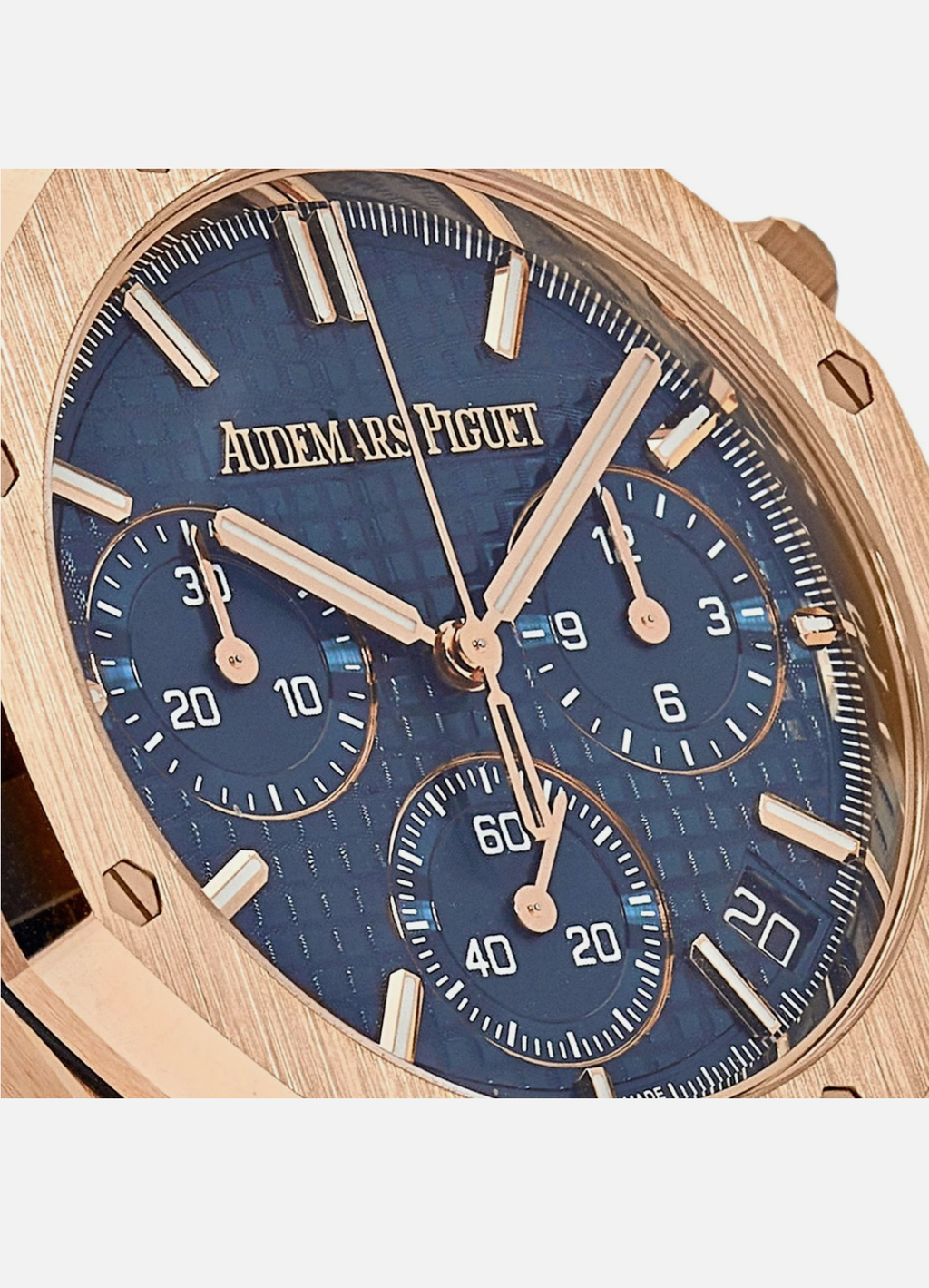 Audemars Piguet Royal Oak Blue Men's Watch - 26240OR