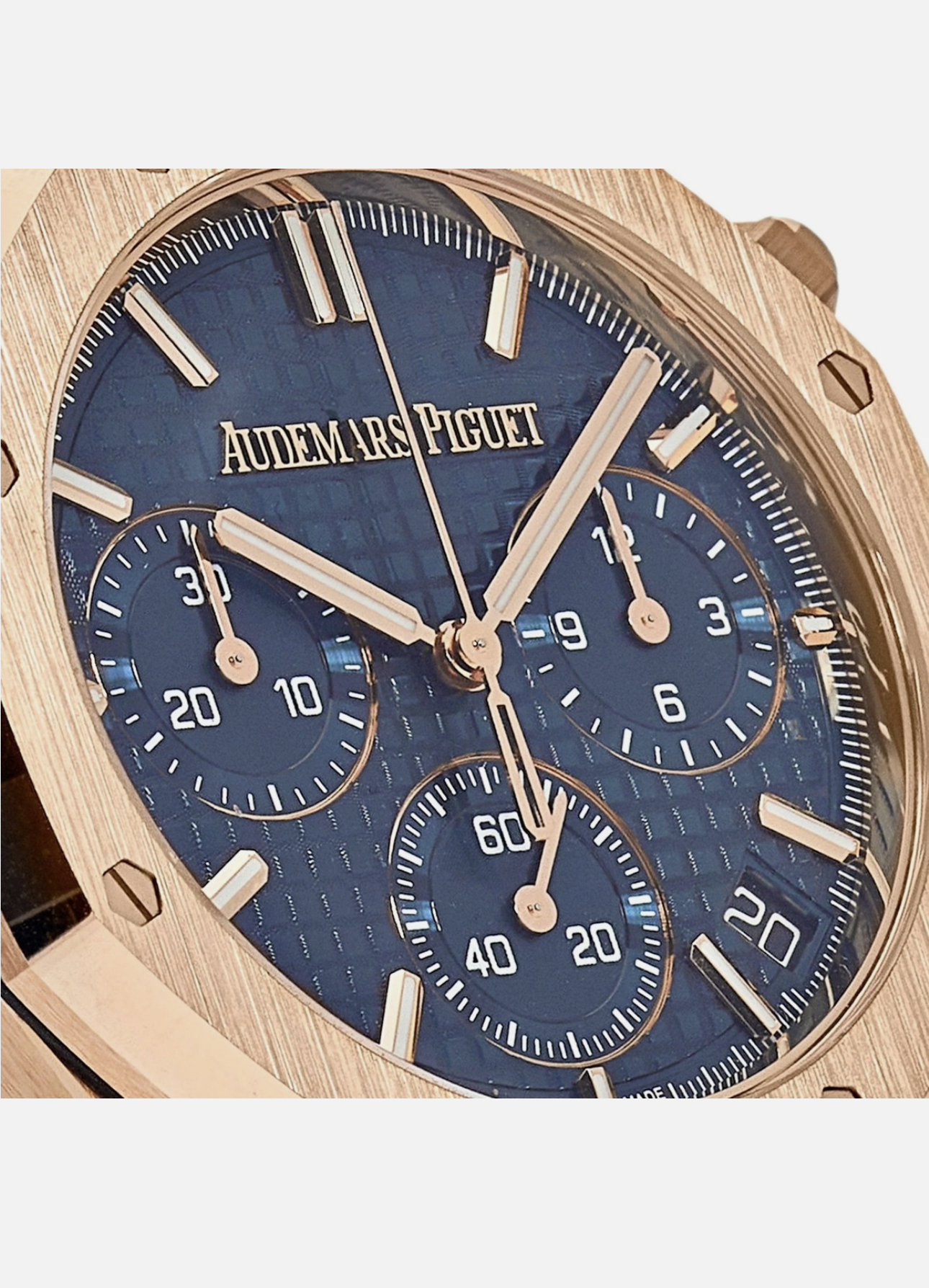 Audemars Piguet Royal Oak Blue Men's Watch - 26240OR