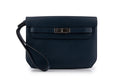 Hermès Kelly 25 Depeches Evercolour Navy Bleu