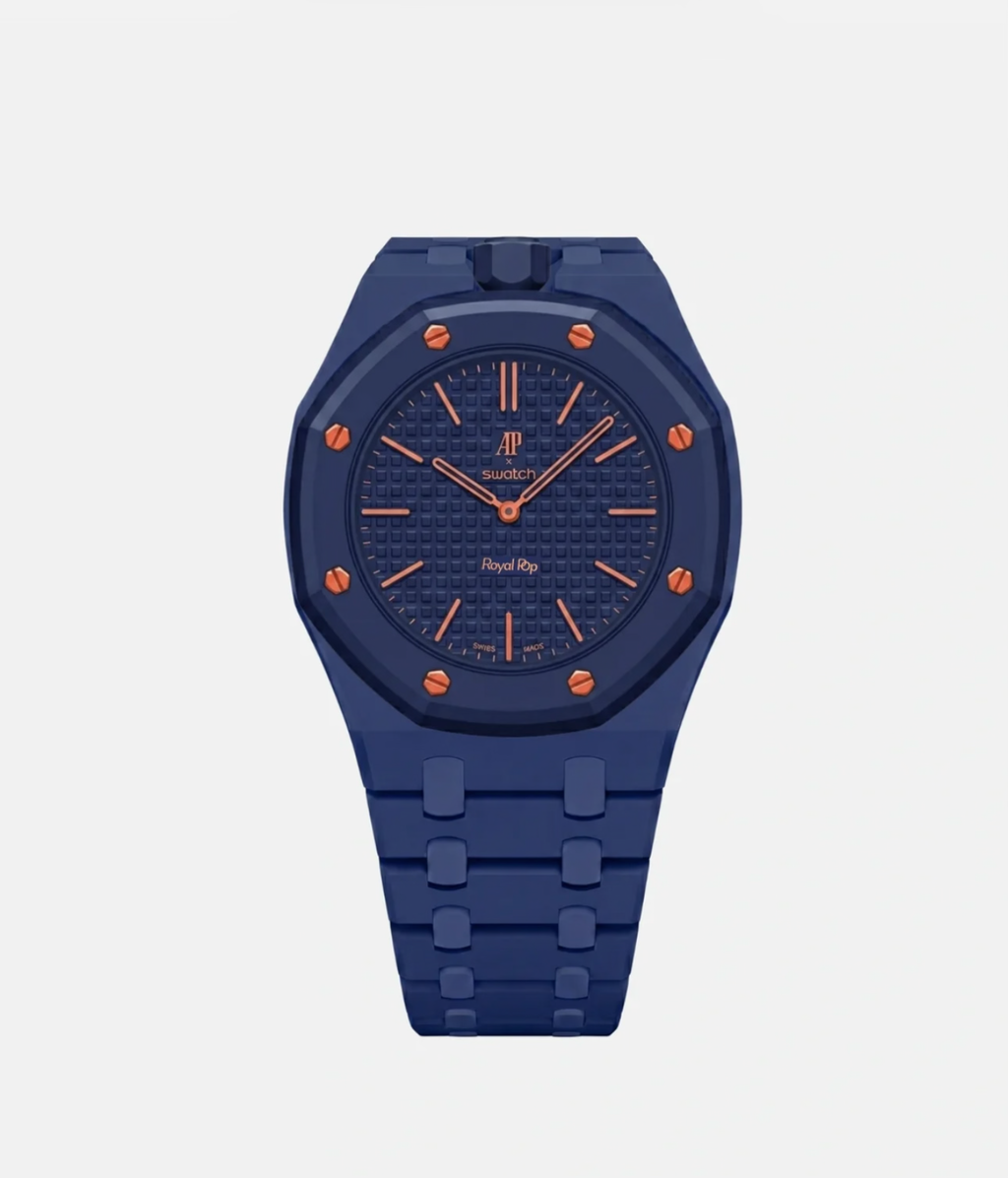 Swatch x AP Royal Pop Watch With Bracelet