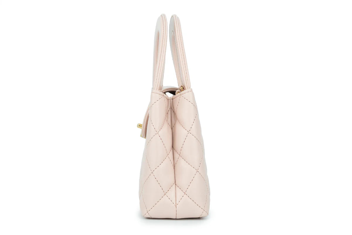 Chanel Kelly Small Shopping Bag Calfskin Light Pink