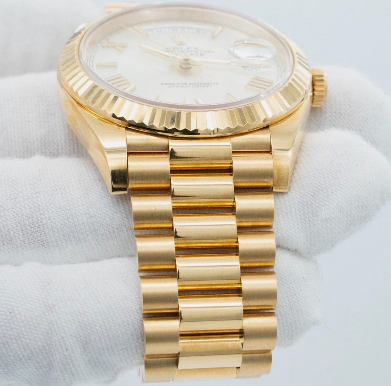 Rolex Day-Date 40 228238-0042 White Dial 40mm