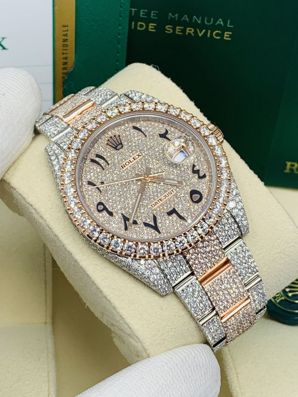 Rolex Men's Datejust 41mm Iced Out