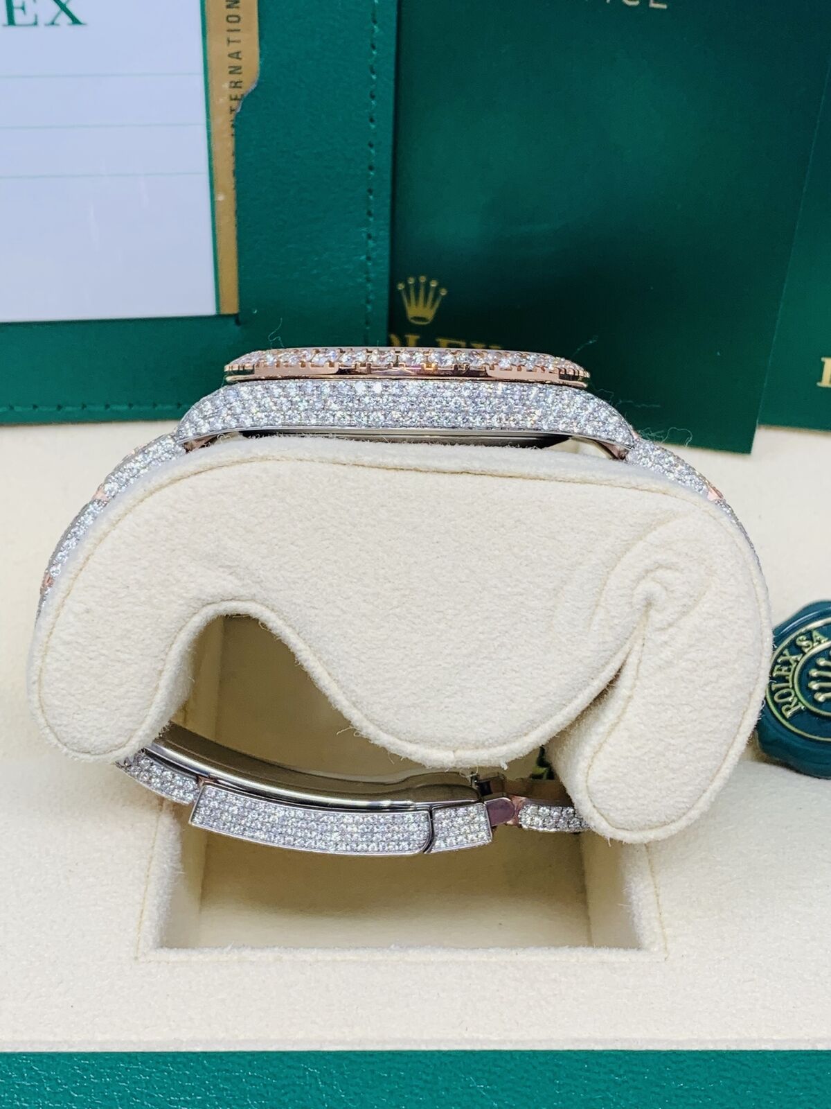 Rolex Men's Datejust 41mm Iced Out