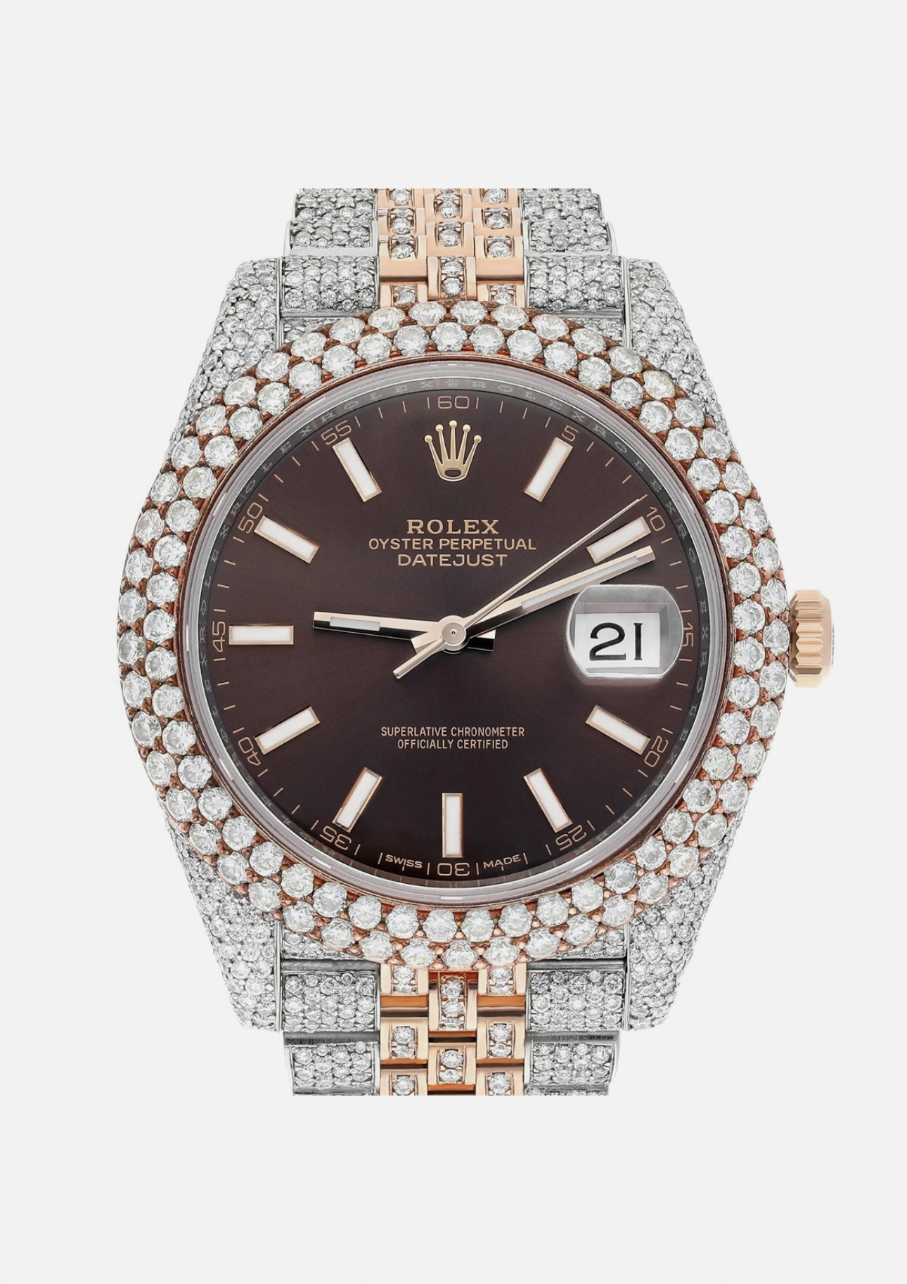 Rolex Datejust 41mm 126331 Iced Out