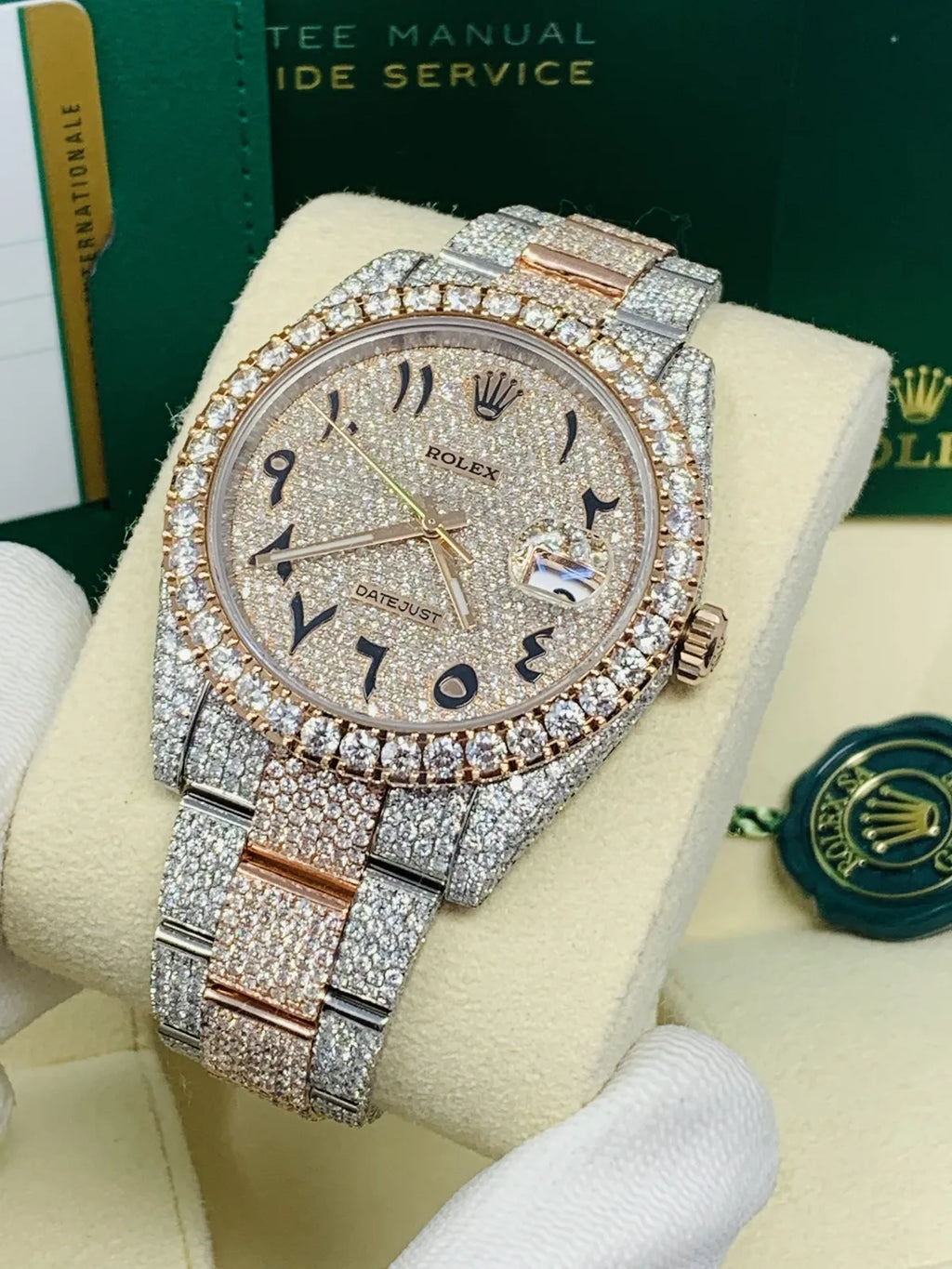 Rolex Men's Datejust 41mm Iced Out