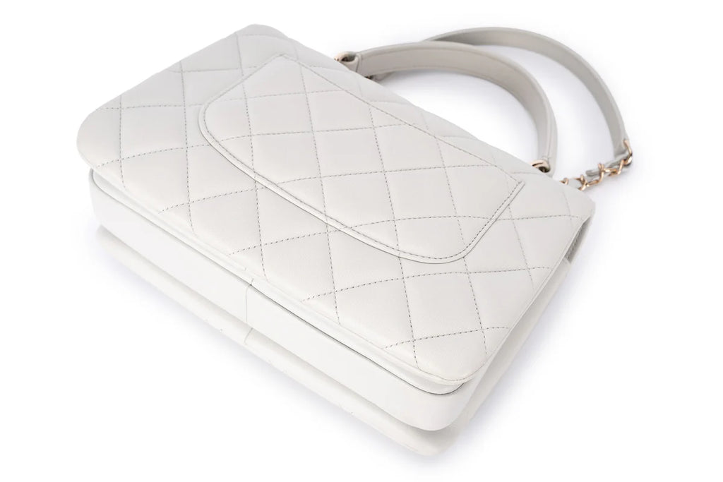Chanel Trendy Top Handle Pale Grey/Blue
