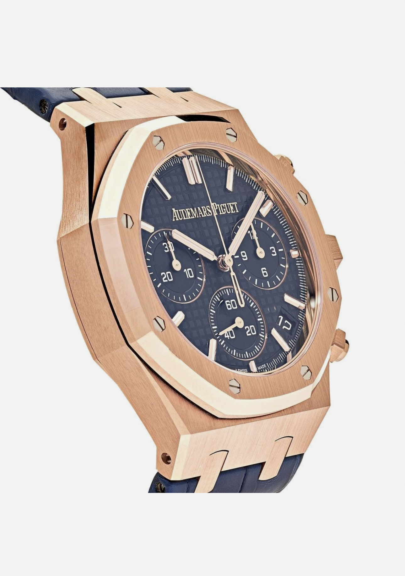 Audemars Piguet Royal Oak Blue Men's Watch - 26240OR