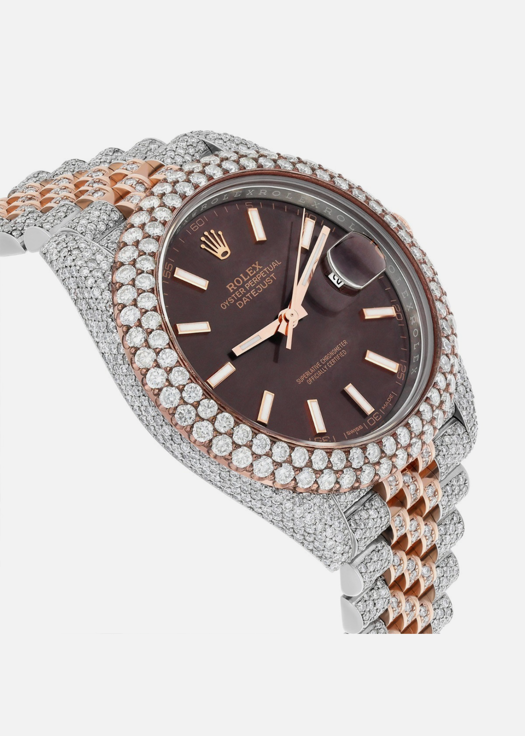 Rolex Datejust 41mm 126331 Iced Out
