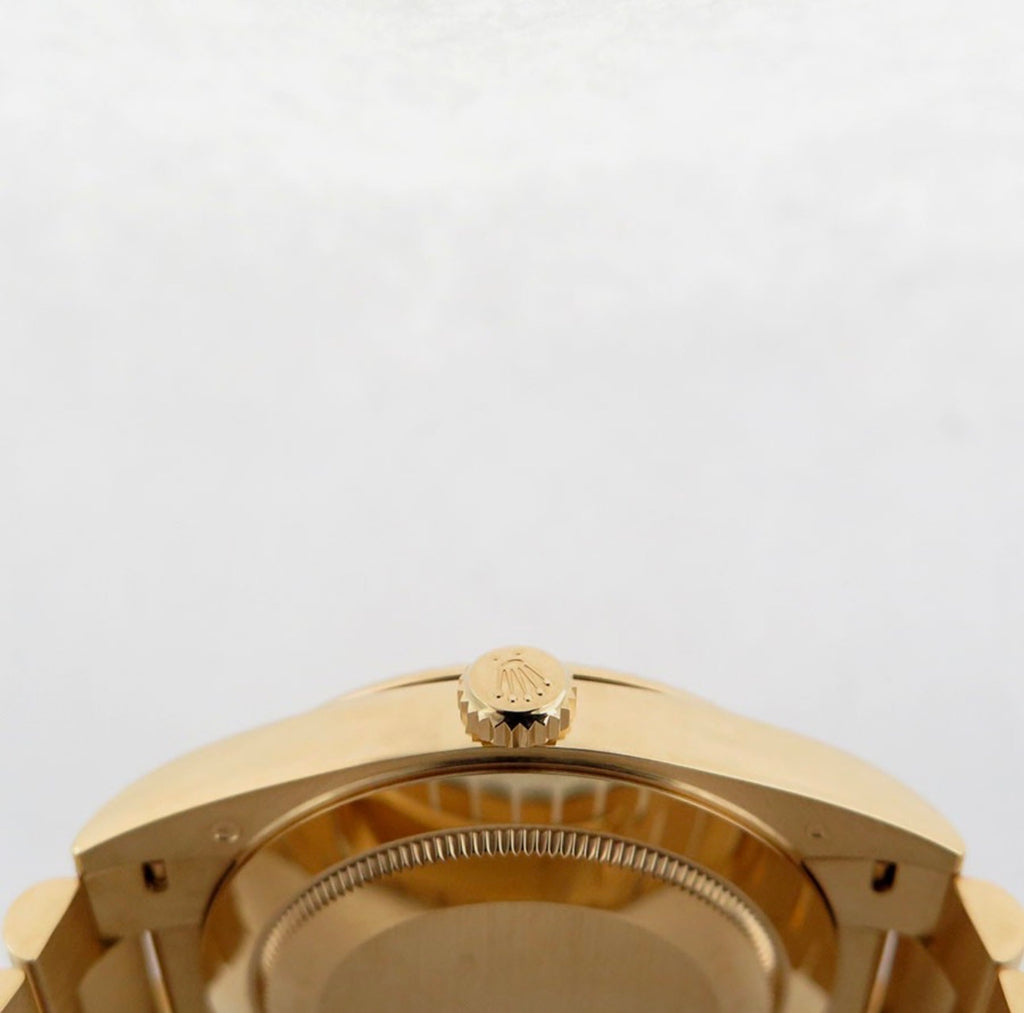 ROLEX DAY-DATE 40 GOLD - CHAMPAGNE DIAL - 228238