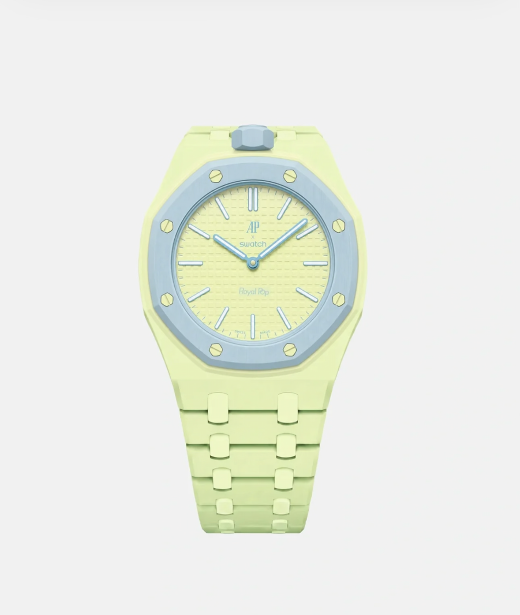 Swatch x AP Royal Pop Watch With Bracelet