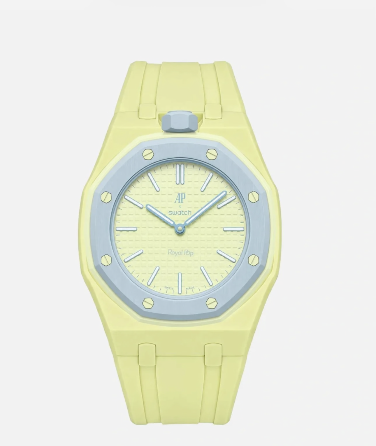 Swatch x AP Royal Pop Watch With Bracelet.