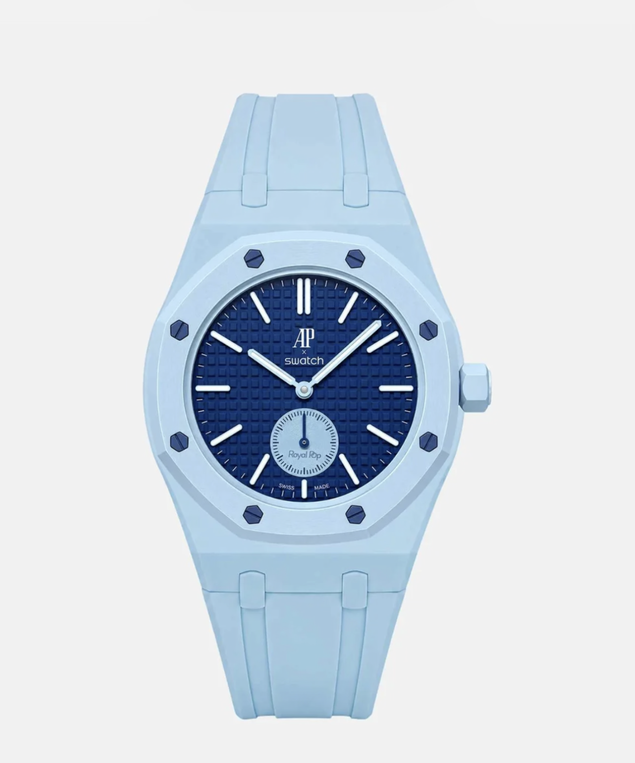 Swatch x AP Royal Pop Watch With Bracelet.