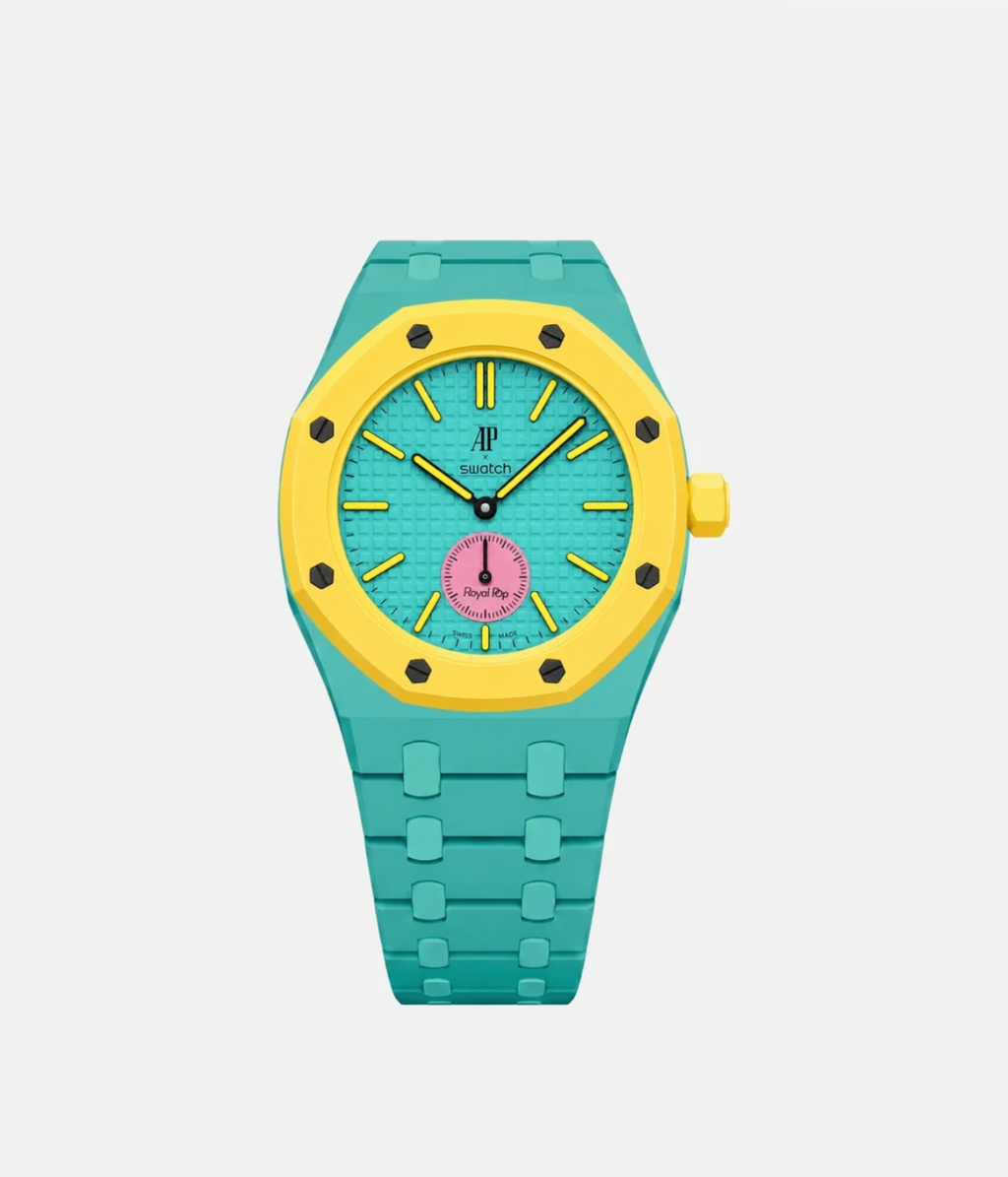 Swatch x AP Royal Pop Watch With Bracelet