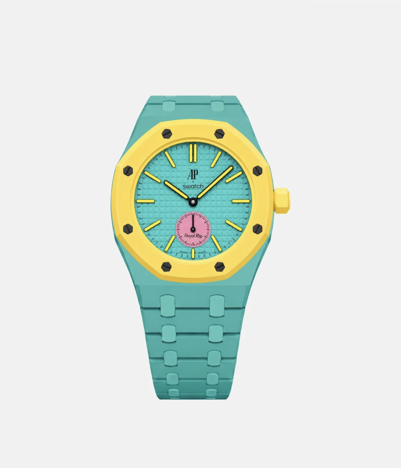 Swatch x AP Royal Pop Watch With Bracelet