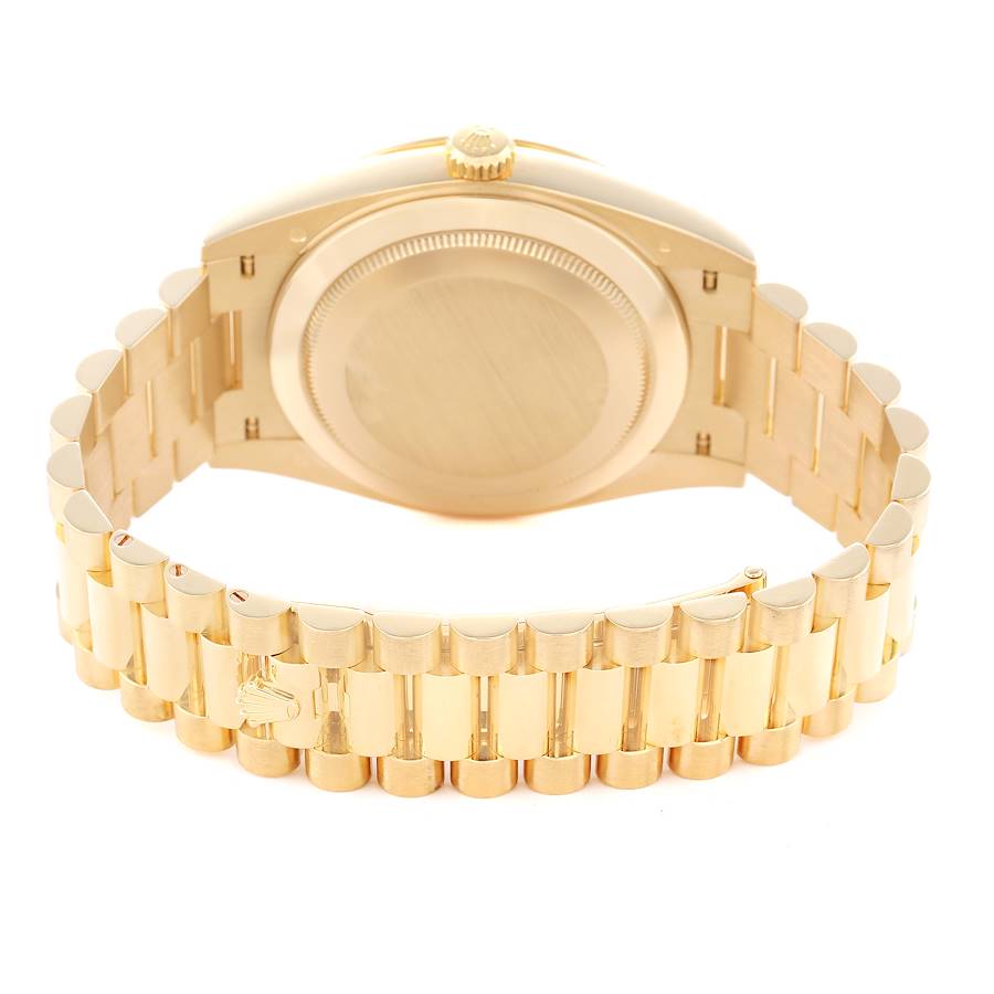 Rolex President Day-Date 228348 40mm Yellow Gold Diamond