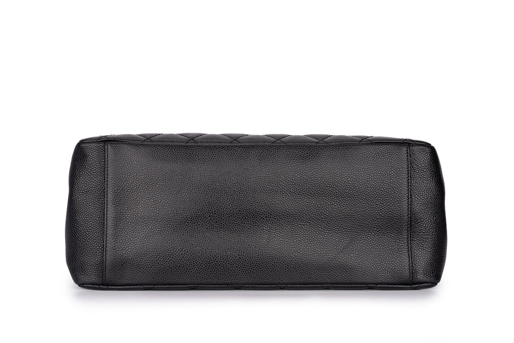 Chanel Grand Shopping Tote Bag Caviar Black