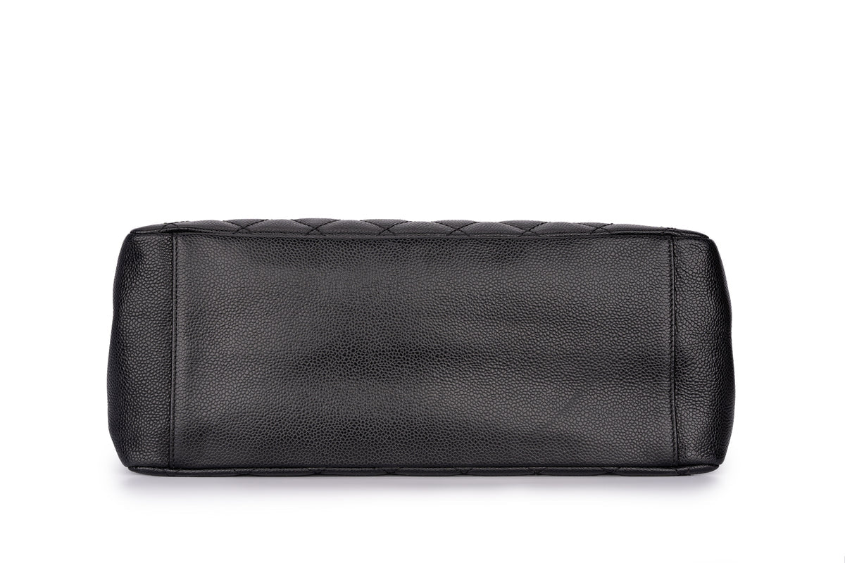 Chanel Grand Shopping Tote Bag Caviar Black