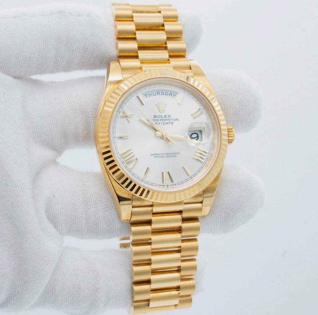 Rolex Day-Date 40 228238-0042 White Dial 40mm
