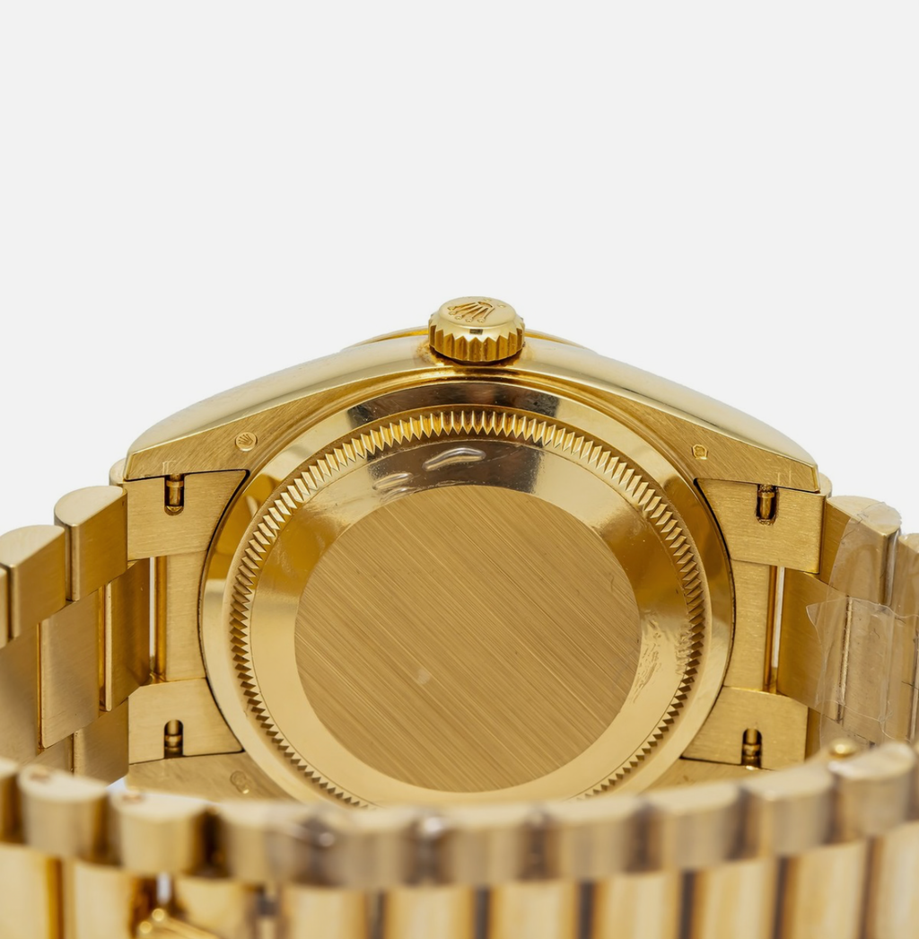 Rolex Day-Date 36 Yellow Gold 128238 Champagne Diamond