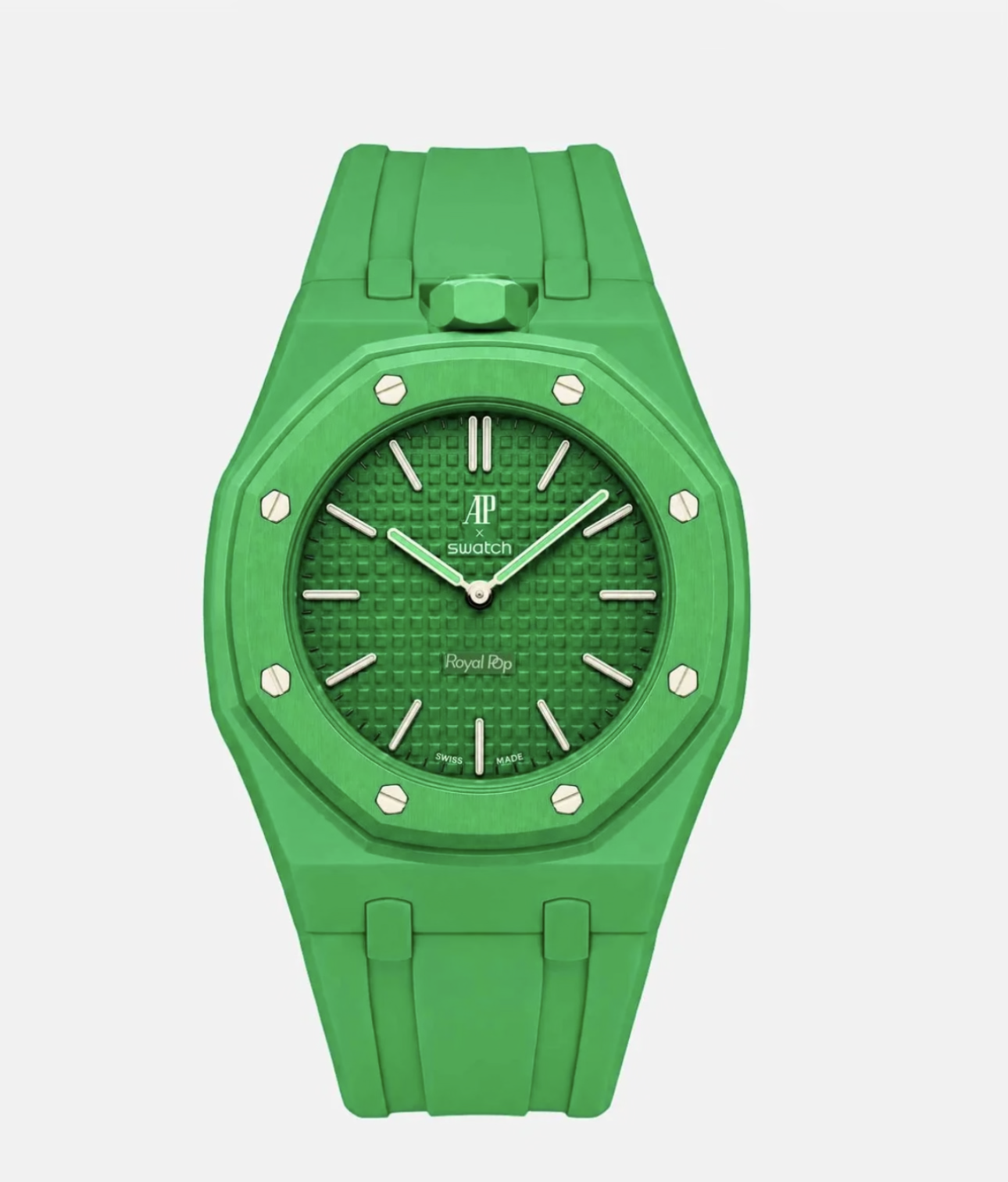 Swatch x AP Royal Pop Watch With Bracelet.