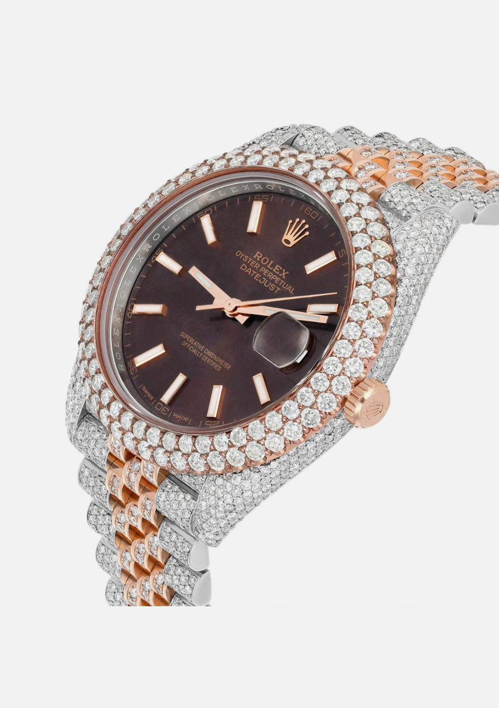 Rolex Datejust 41mm 126331 Iced Out