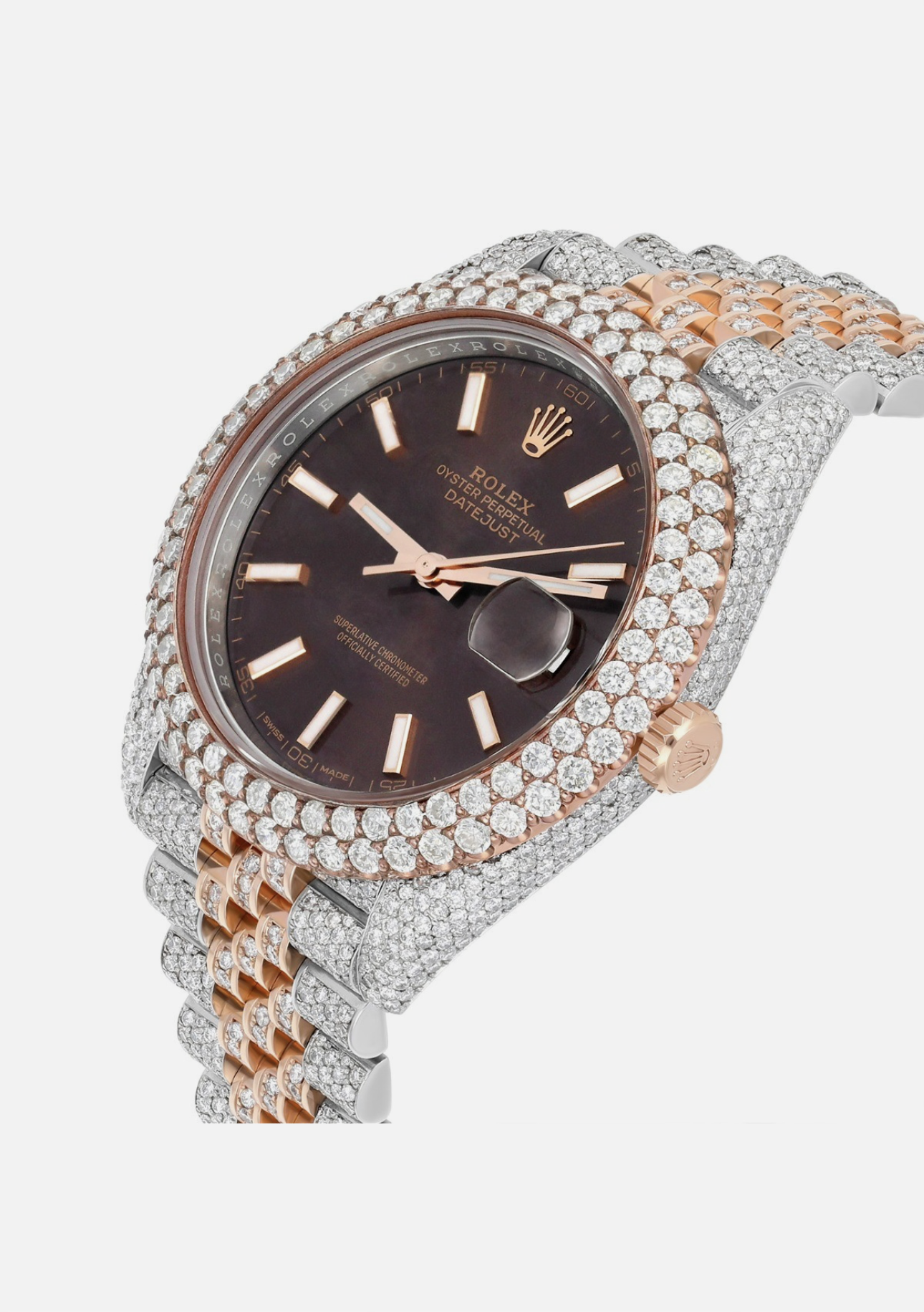 Rolex Datejust 41mm 126331 Iced Out