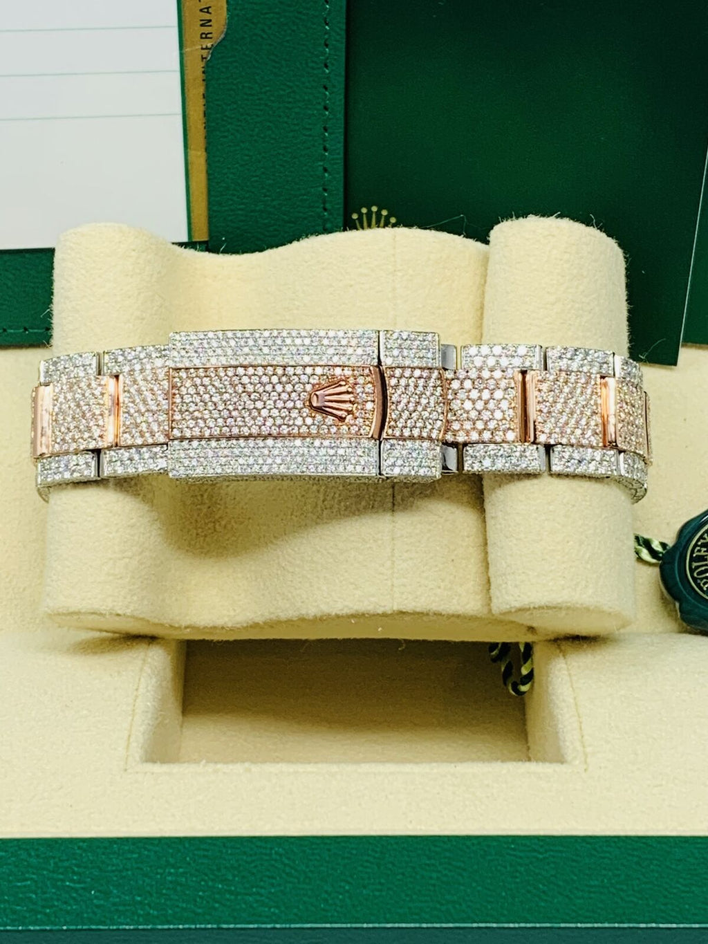 Rolex Men's Datejust 41mm Iced Out