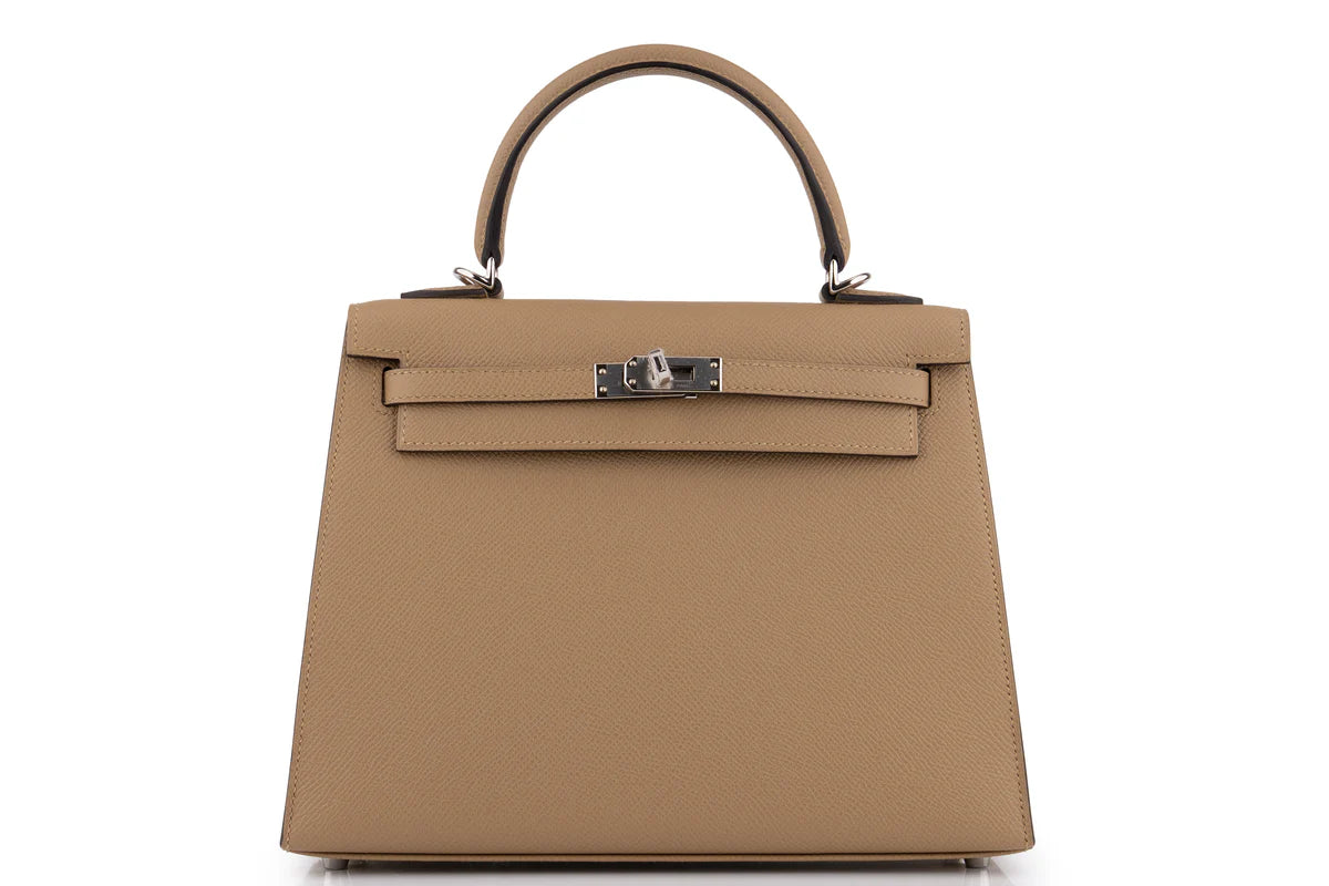Hermès Kelly 25 Epsom Poussier