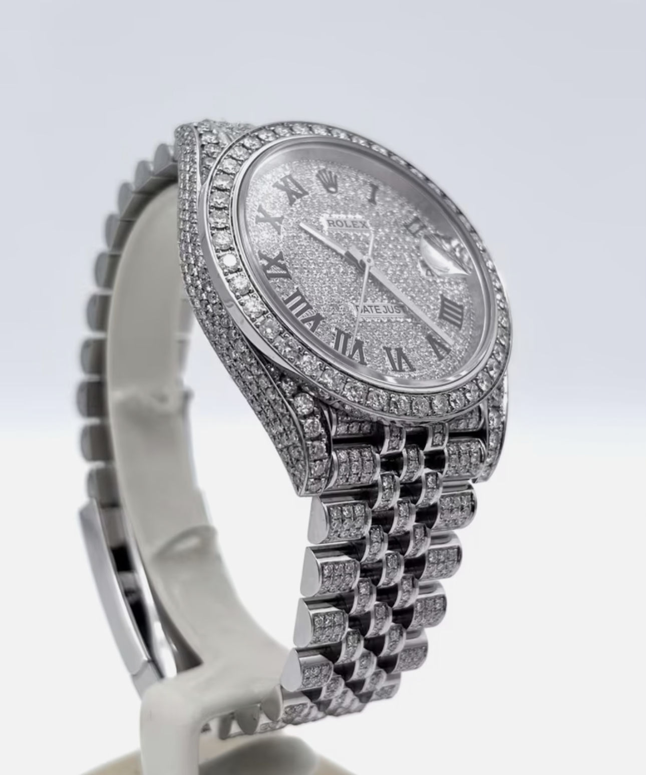 Rolex Datejust 41mm Full Iced-Out Ref. 126300