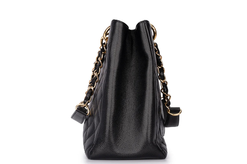 Chanel Grand Shopping Tote Bag Caviar Black