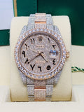 Rolex Men's Datejust 41mm Iced Out