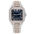Cartier Santos De Cartier WSSA0018 Custom Diamond Iced Out