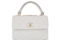 Chanel Trendy Top Handle Pale Grey/Blue