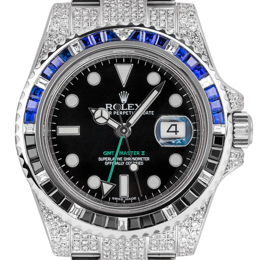 Rolex GMT-Master II 116710LN Diamond Set