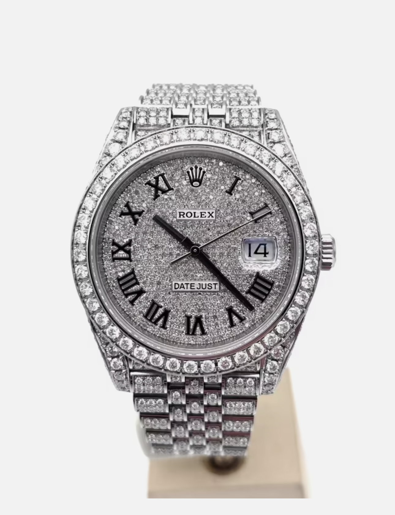 Rolex Datejust 41mm Full Iced-Out Ref. 126300