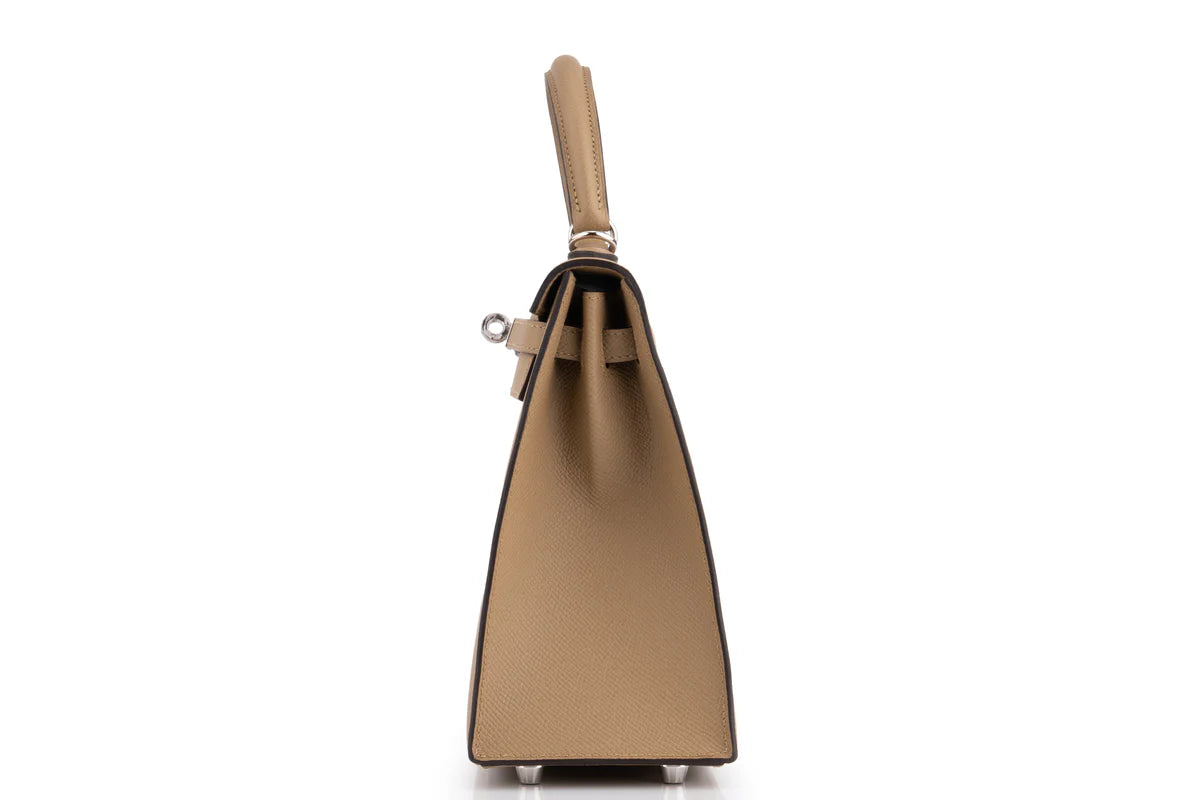 Hermès Kelly 25 Epsom Poussier