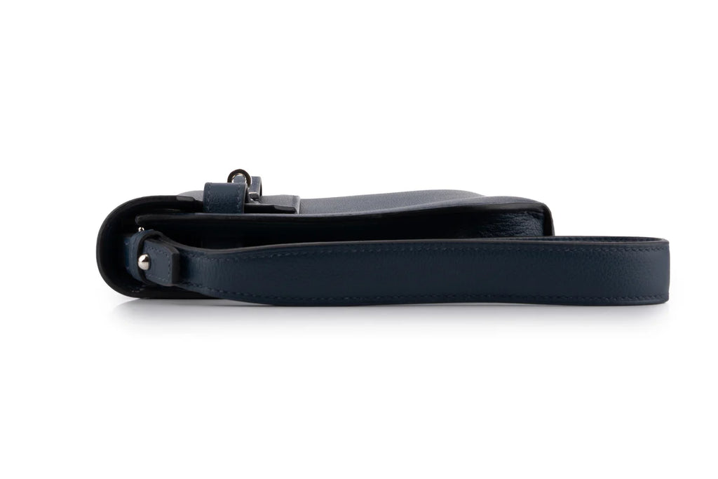 Hermès Kelly 25 Depeches Evercolour Navy Bleu
